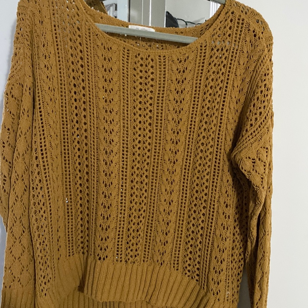 Mustard Yellow Sweater